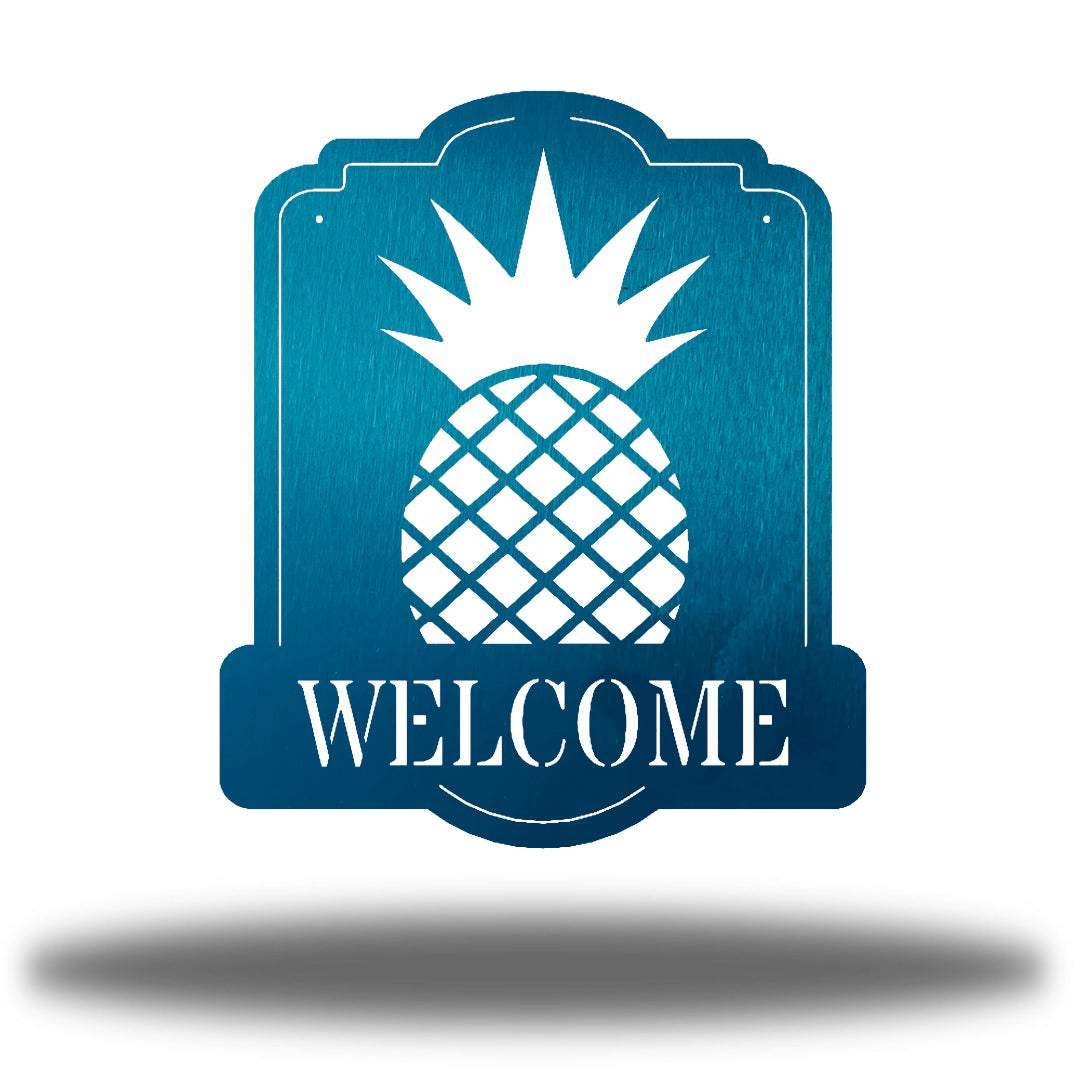 Riverside Designs-Welcome Pineapple-Metal Wall Art Décor