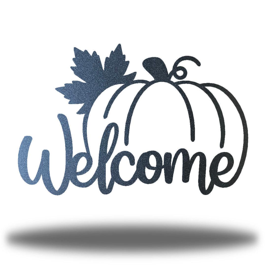 Riverside Designs-Welcome Pumpkin-Metal Wall Art Décor