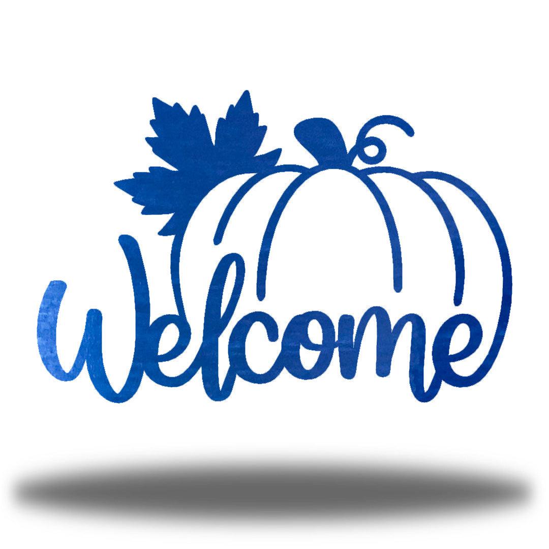 Riverside Designs-Welcome Pumpkin-Metal Wall Art Décor