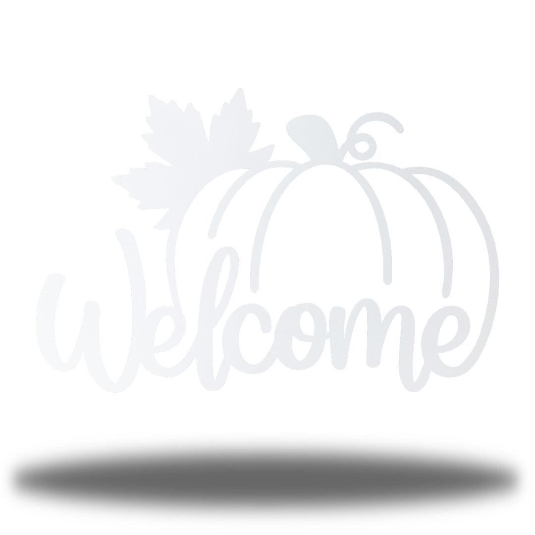 Riverside Designs-Welcome Pumpkin-Metal Wall Art Décor