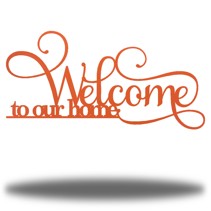 Riverside Designs-Welcome to Our Home (Clearance)-Metal Wall Art Décor