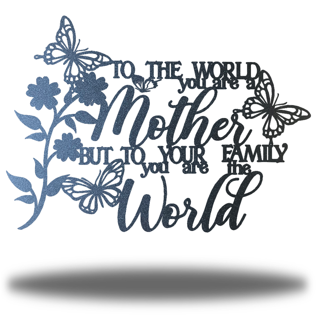 Riverside Designs-You Are the World-Metal Wall Art Décor
