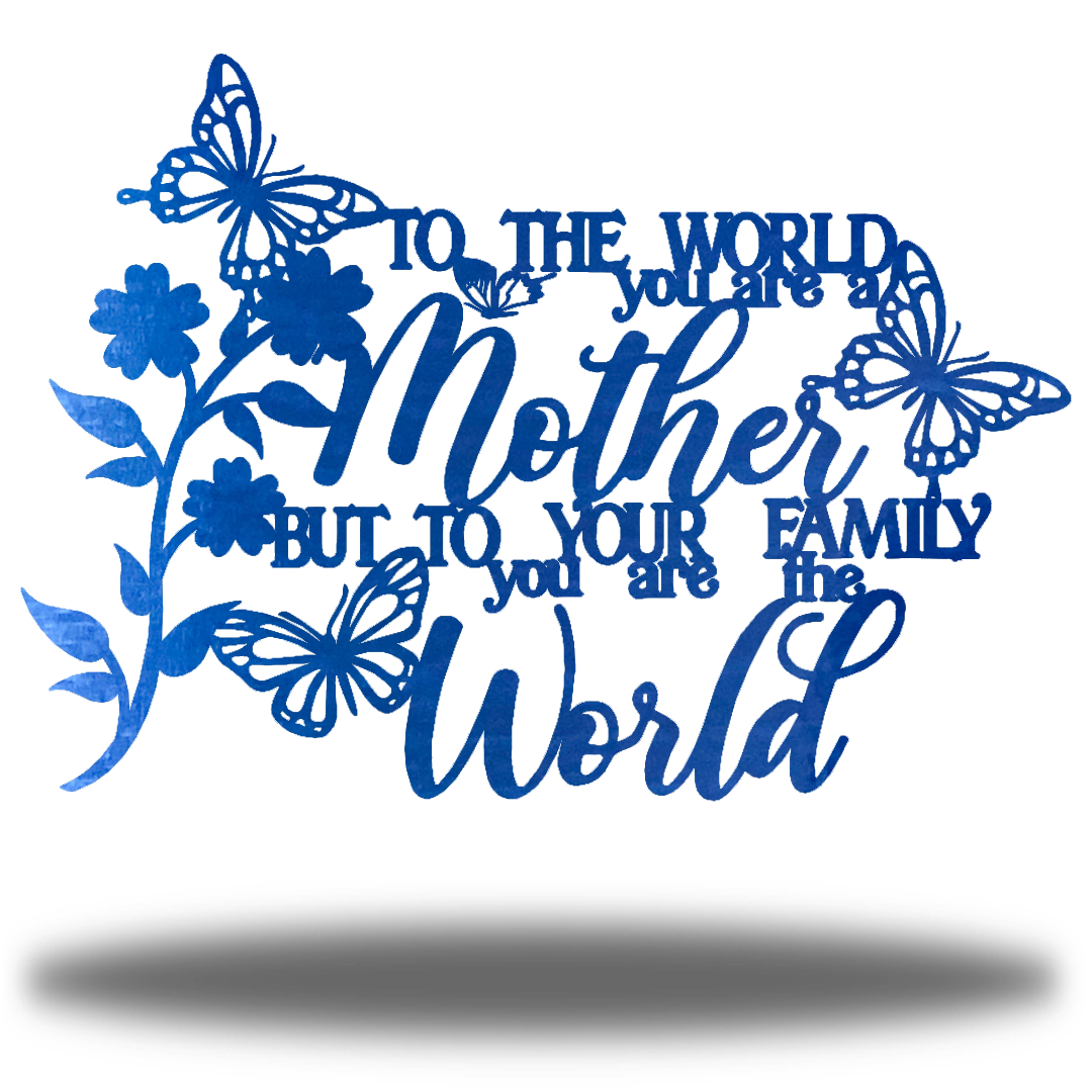 Riverside Designs-You Are the World-Metal Wall Art Décor