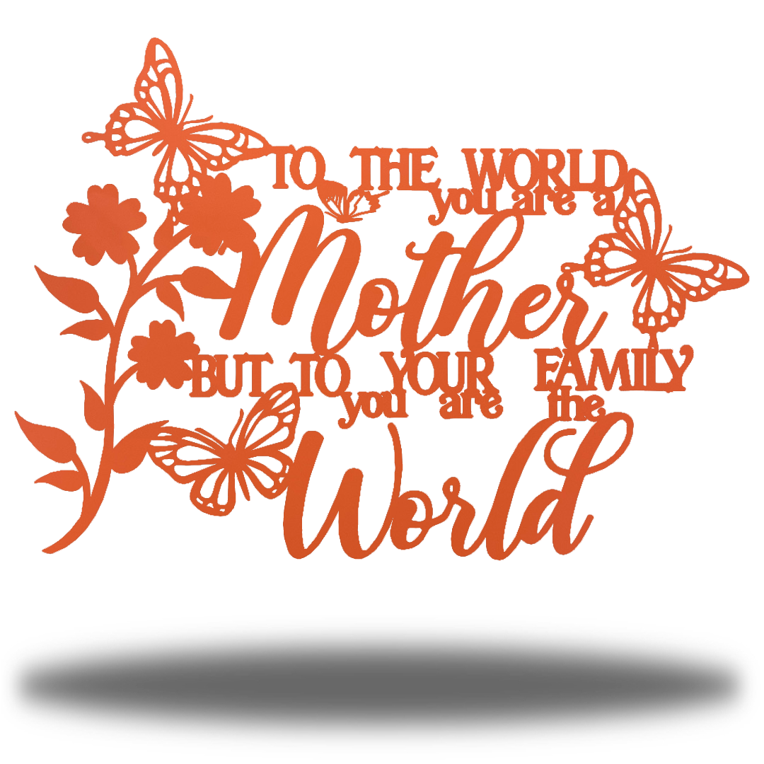 Riverside Designs-You Are the World (Clearance)-Metal Wall Art Décor