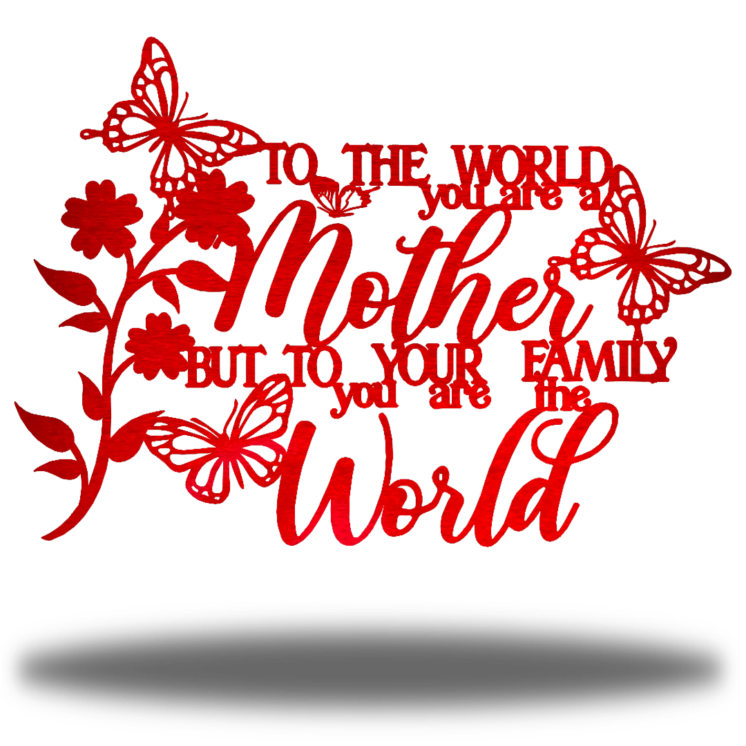 Riverside Designs-You Are the World-Metal Wall Art Décor