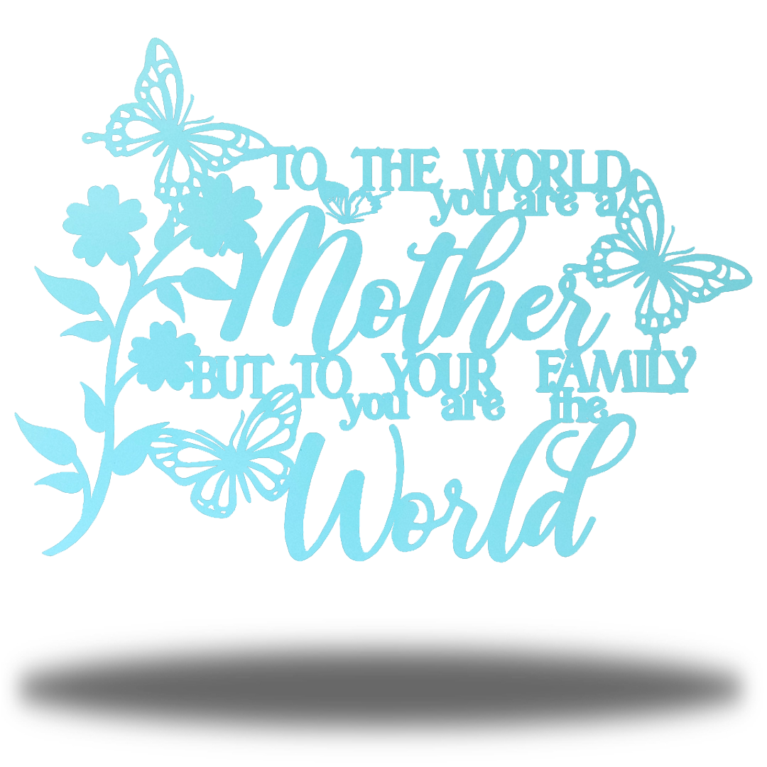 Riverside Designs-You Are the World-Metal Wall Art Décor