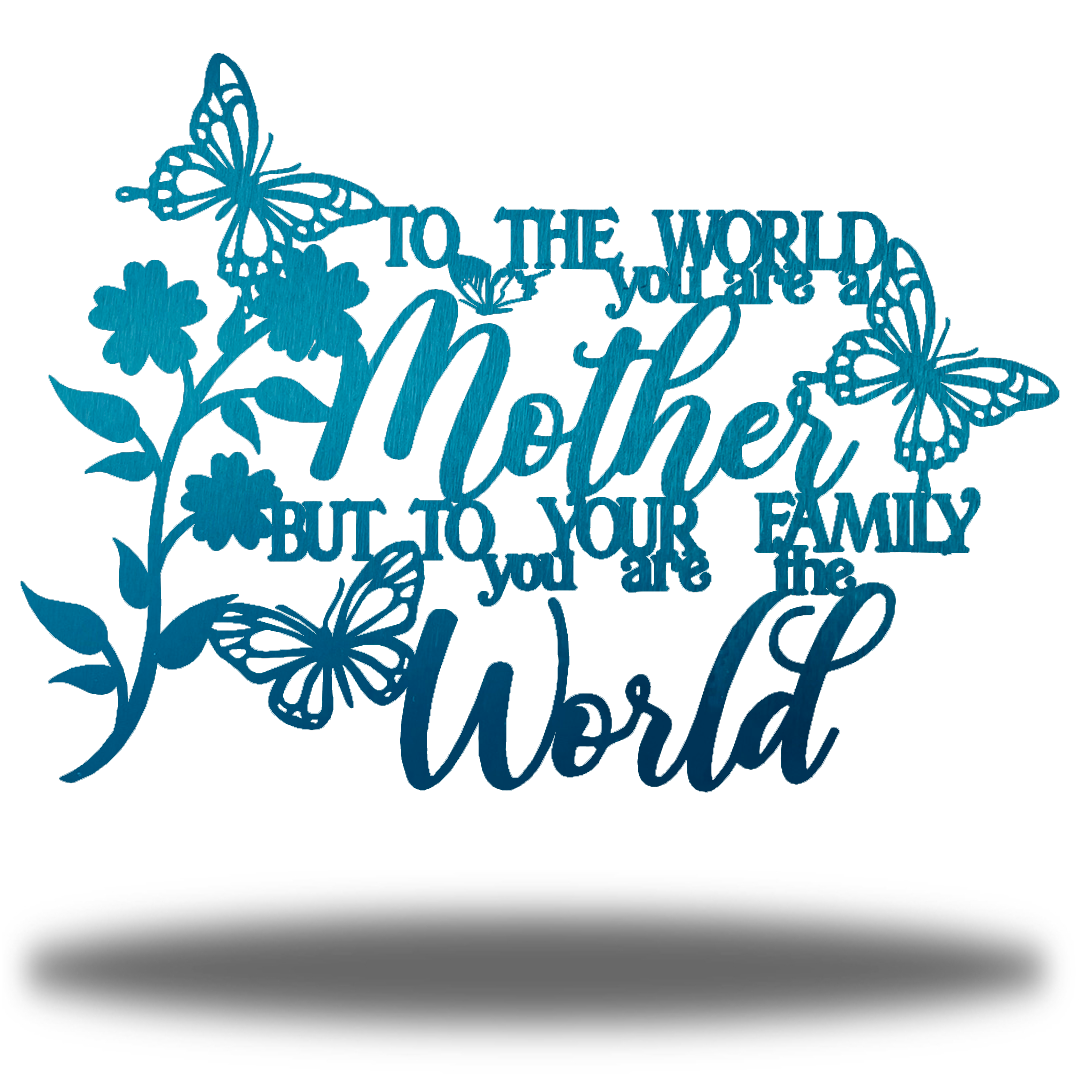 Riverside Designs-You Are the World-Metal Wall Art Décor