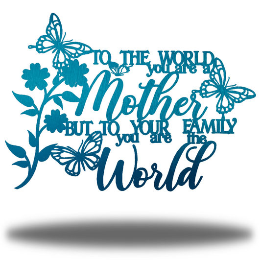 Riverside Designs-You Are the World-Metal Wall Art Décor