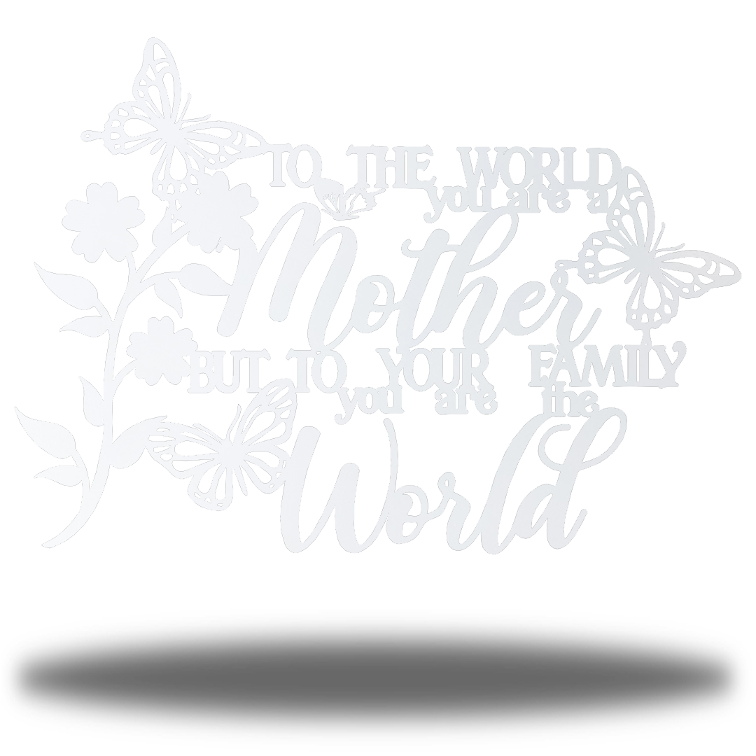 Riverside Designs-You Are the World (Clearance)-Metal Wall Art Décor