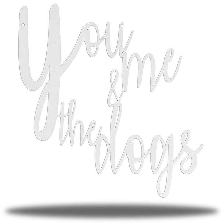 Riverside Designs-You, Me & the Dogs-Metal Wall Art Décor