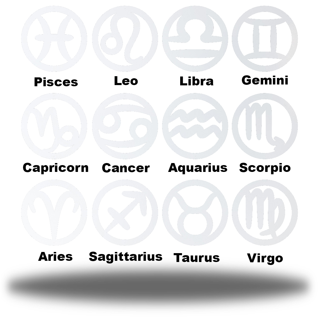 Riverside Designs-Zodiac Signs-Metal Wall Art Décor